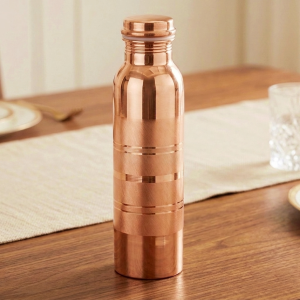 copper water bottle (round shape)